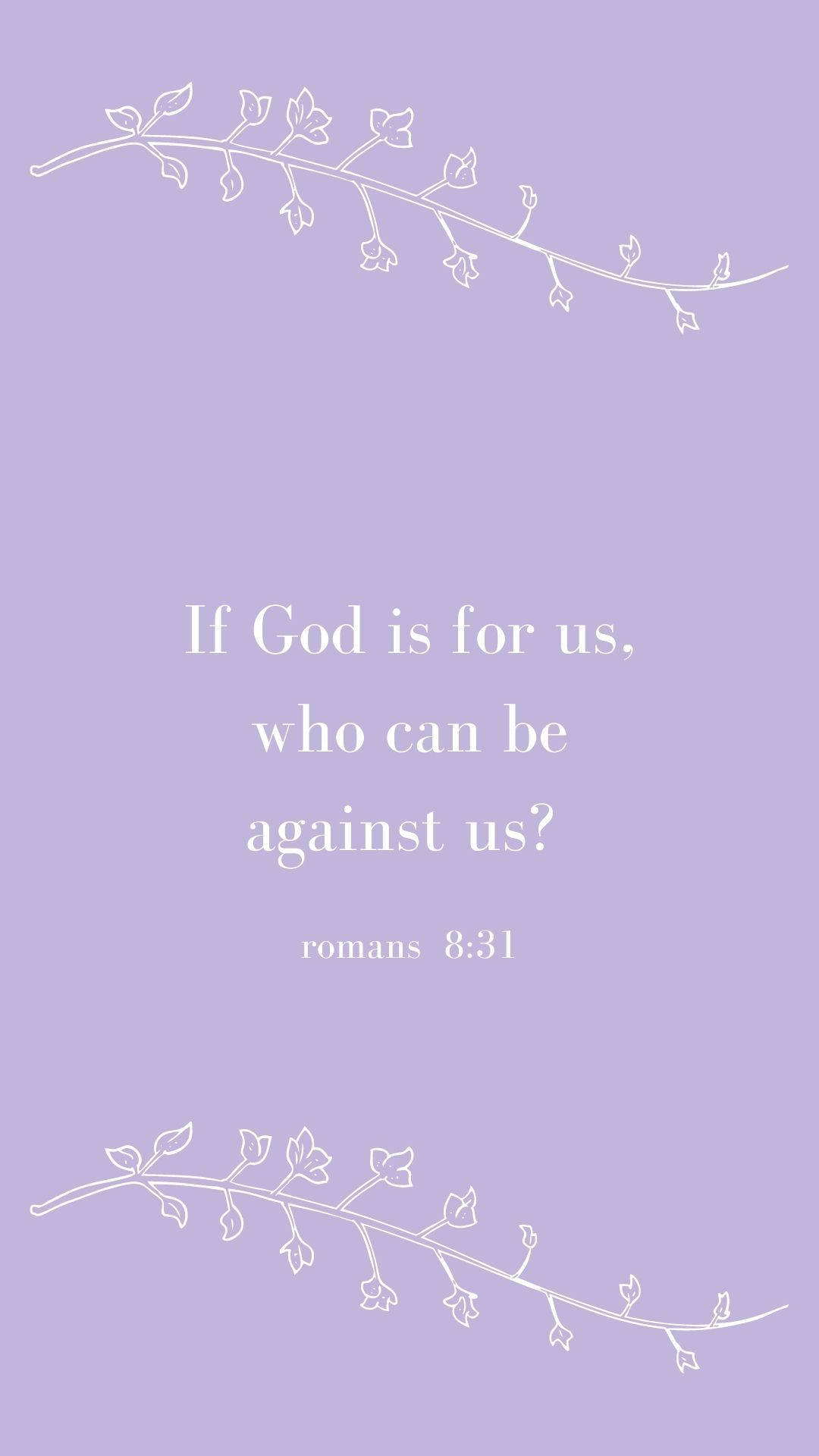 Romans 8:31 Versed Background