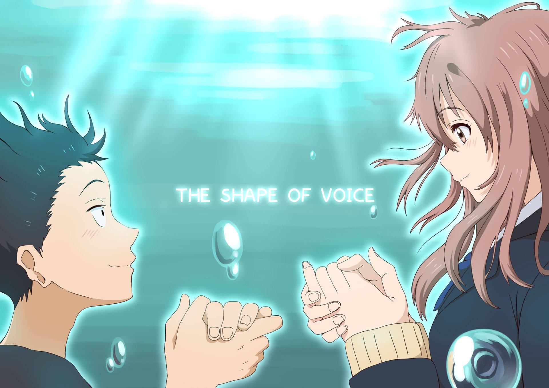 Romantic Anime Couples A Silent Voice Background