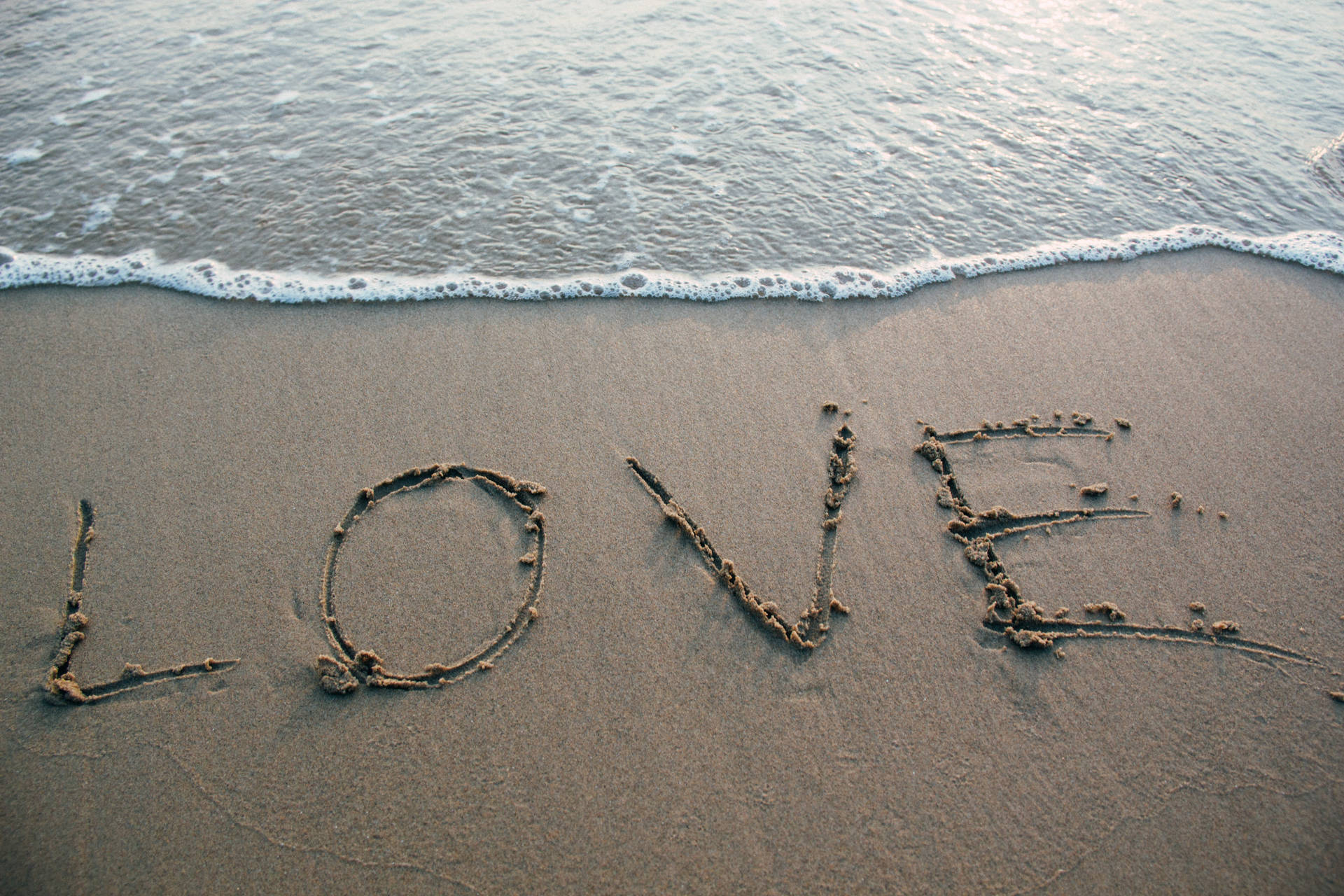 Romantic Love Sand