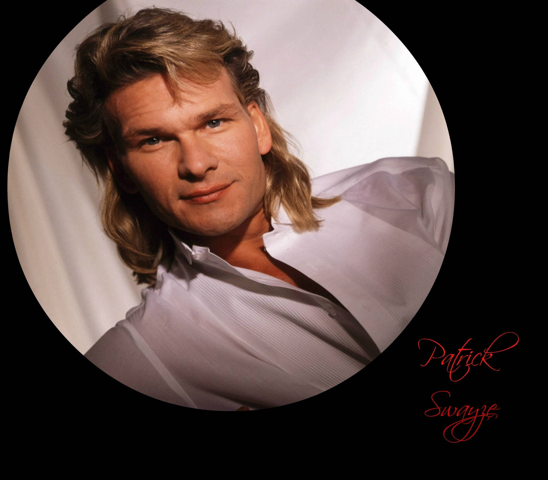 Romantic Photograph Patrick Swayze Background