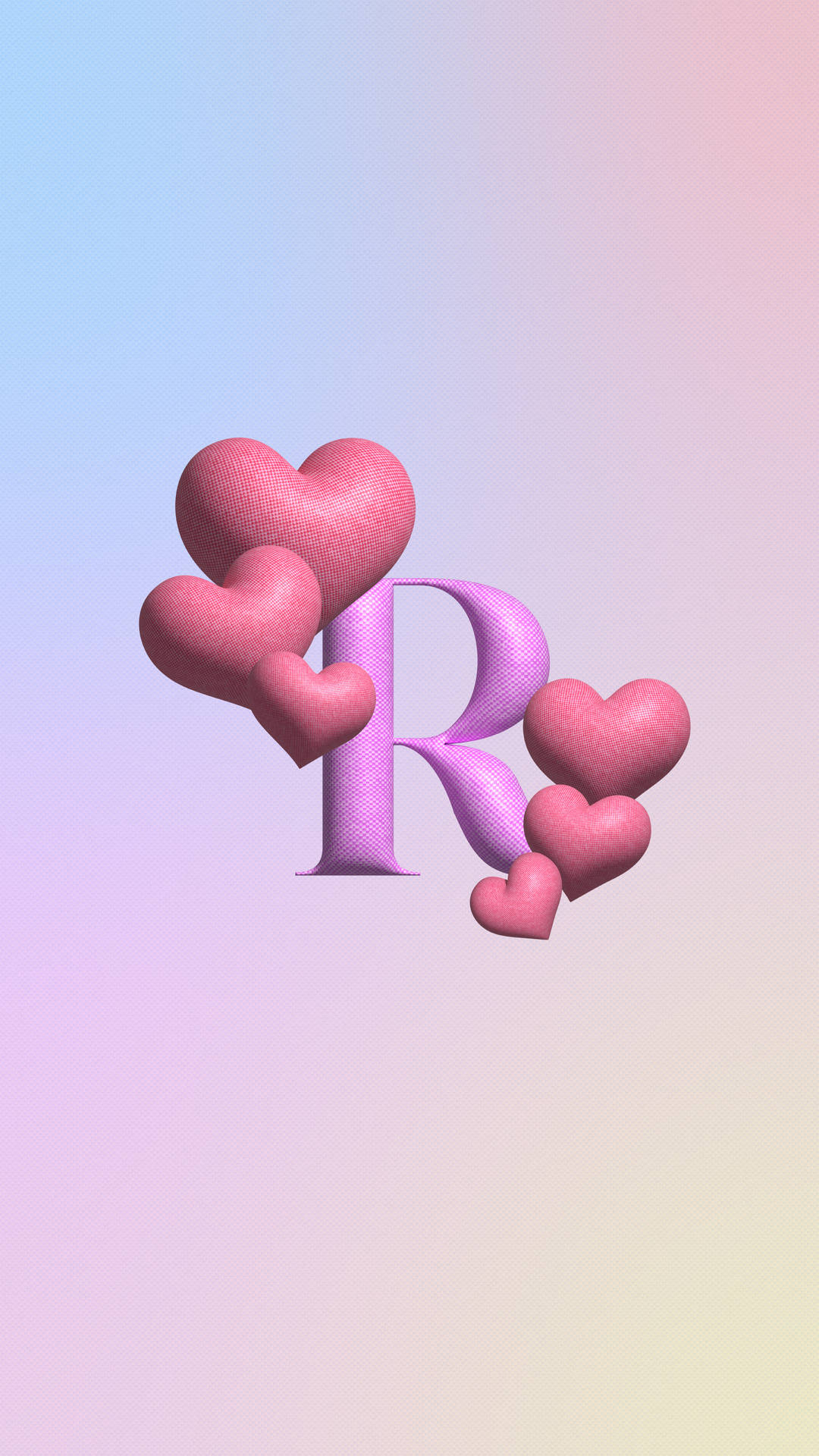 Romantic R Alphabet