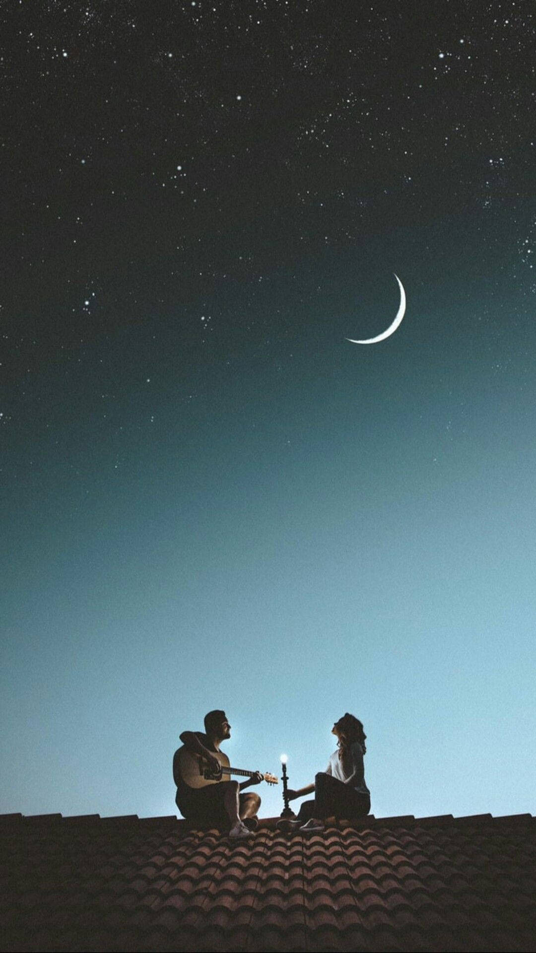 Romantic Serenade For The Moon Background