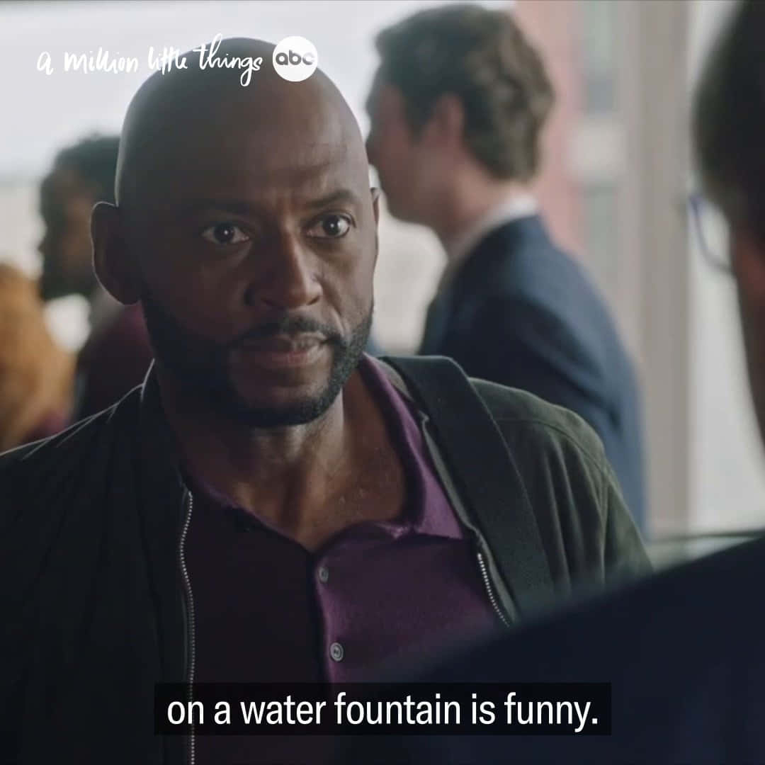 Romany Malco In A Million Little Things Drama Series Background
