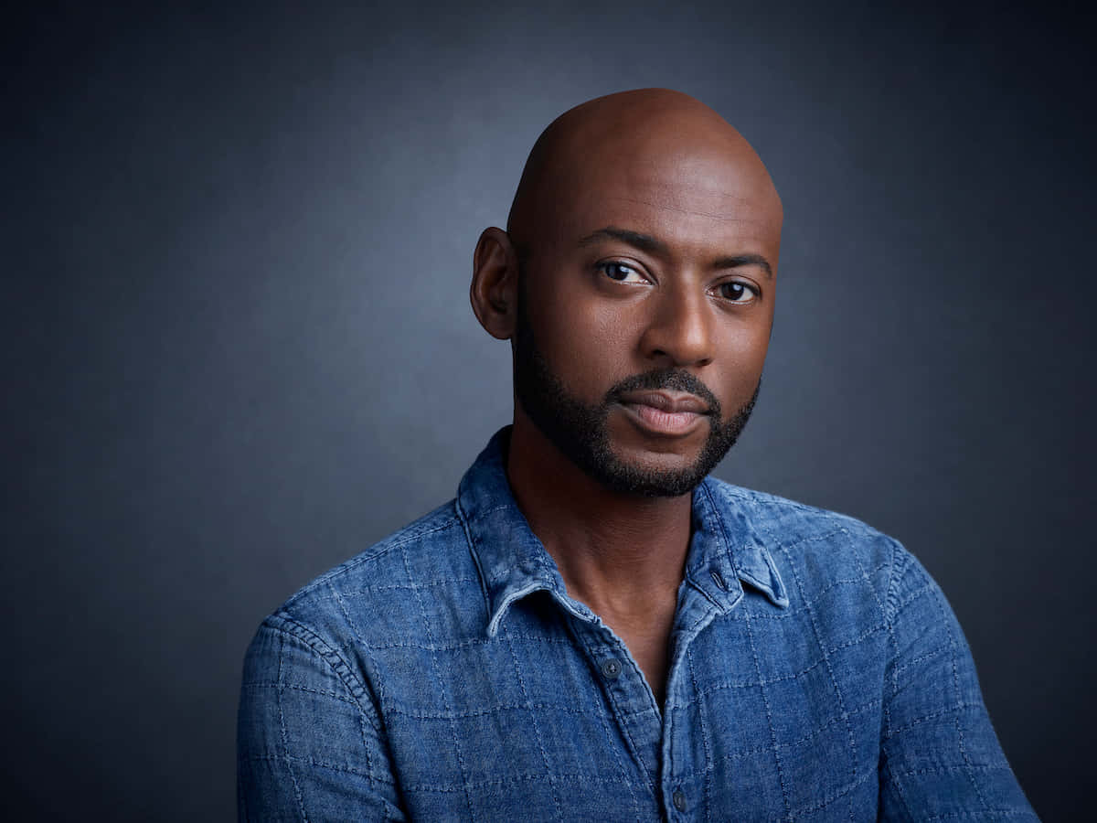Romany Malco Portrait Shot Background