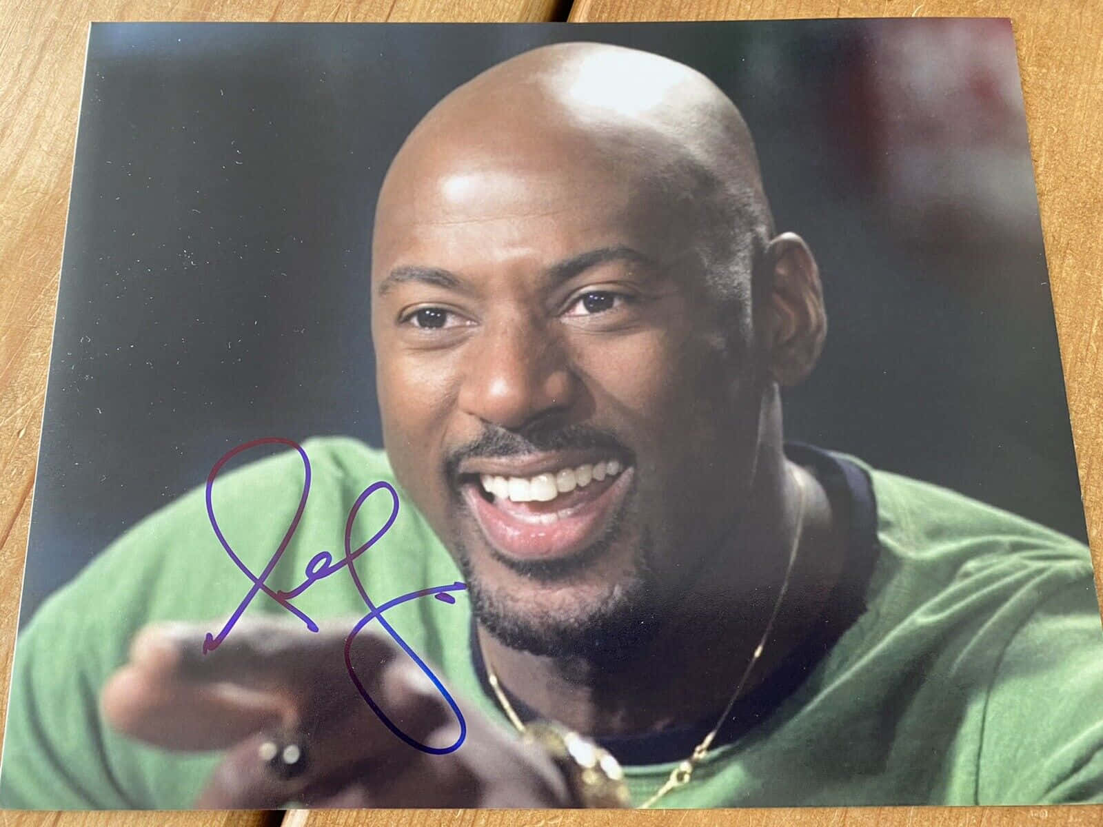 Romany Malco Signed Autograph Background