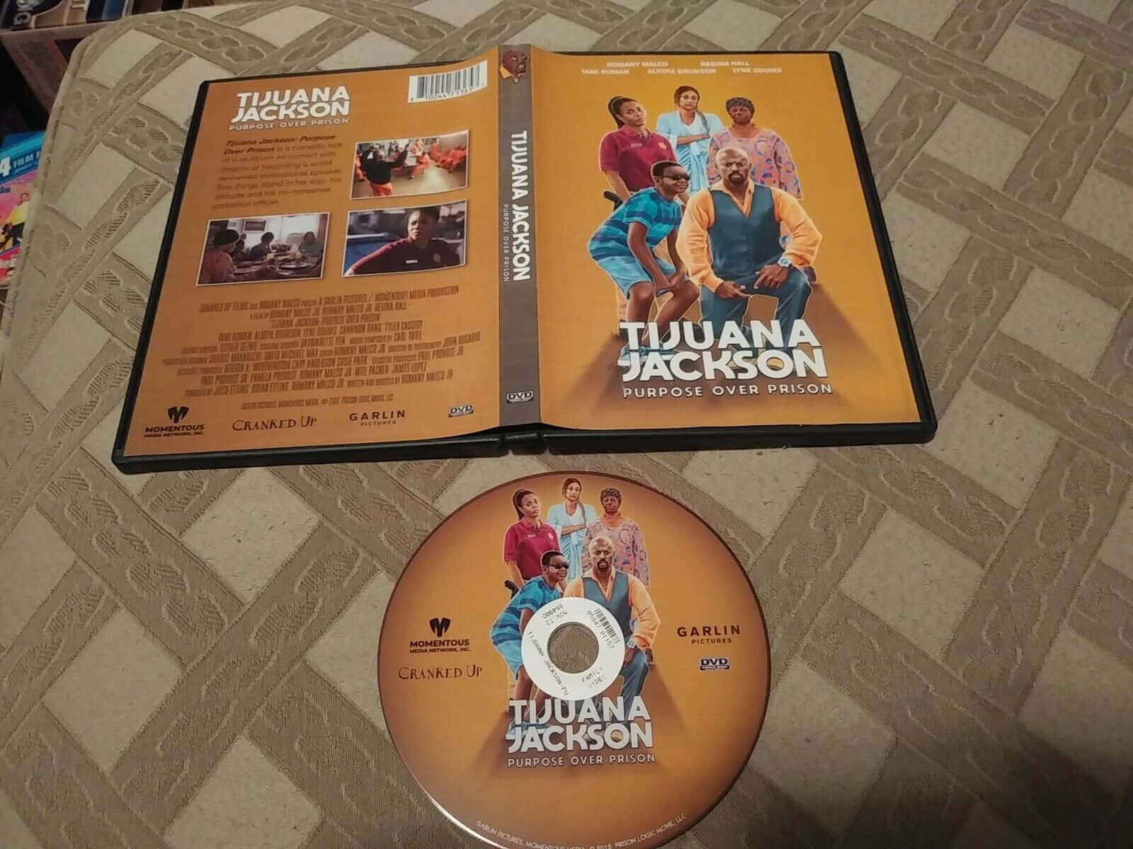 Romany Malco Tijuana Jackson: Purpose Over Prison Dvd Background