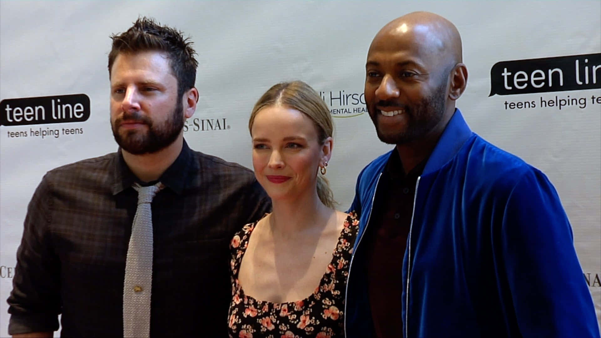 Romany Malco With James Roday And Allison Miller Background