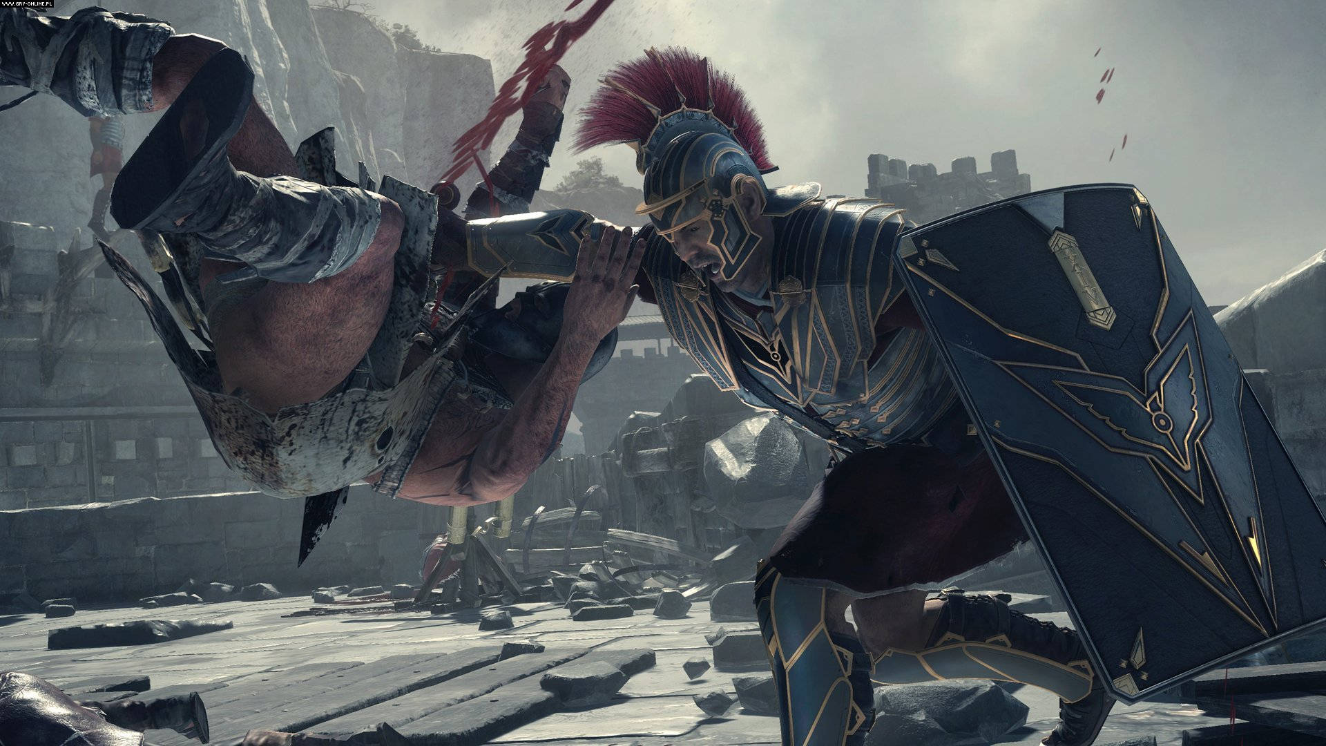 Rome 2 Epic Roman Gladiator Battle Background