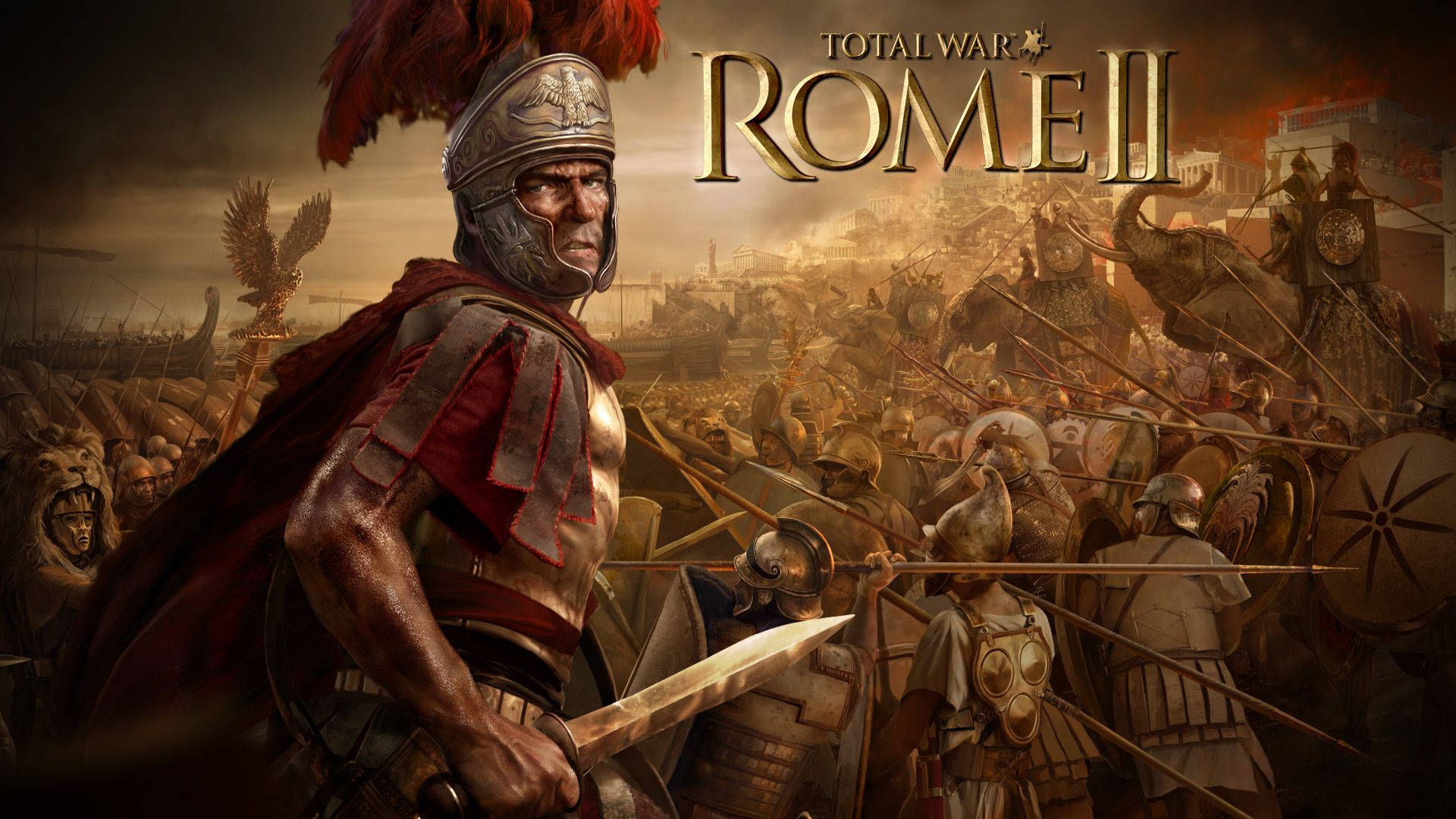 Rome 2 Roman General Julius Caesar Background