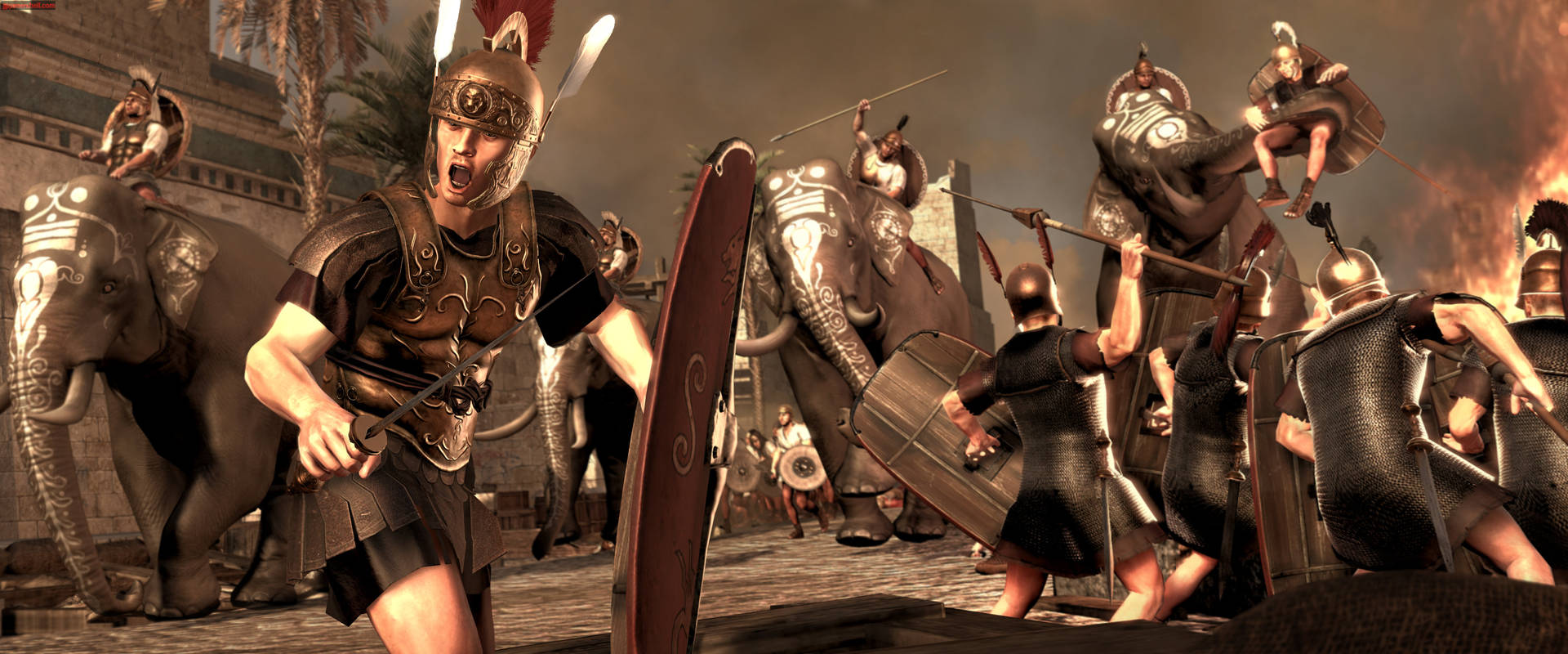 Rome 2 Total War Hellenics In Battle Background