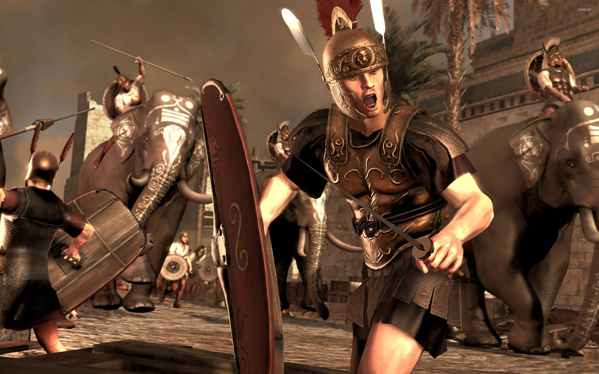 Rome 2 Total War Romans And Elephants