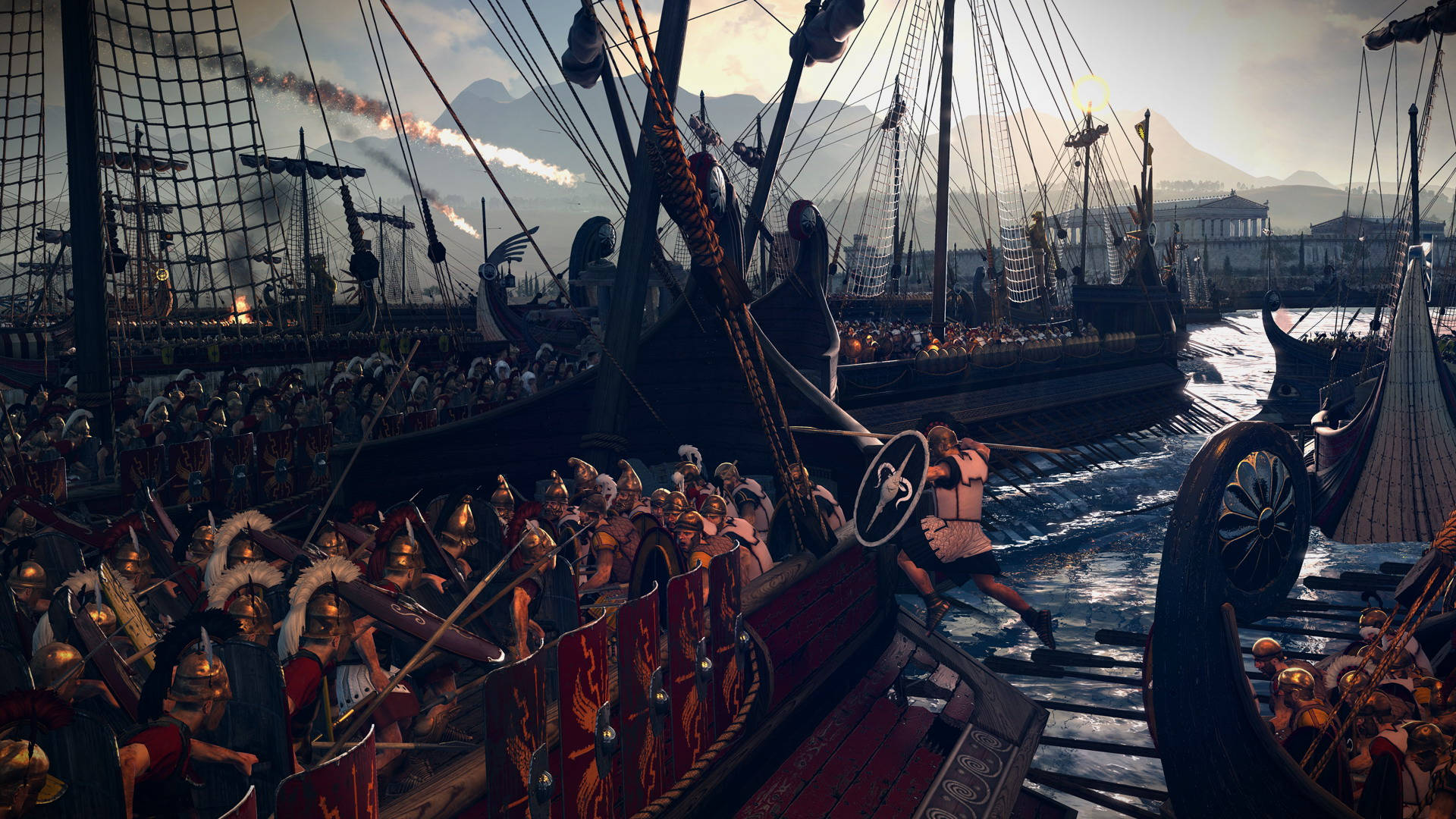 Rome 2 Total War Romans In Boats