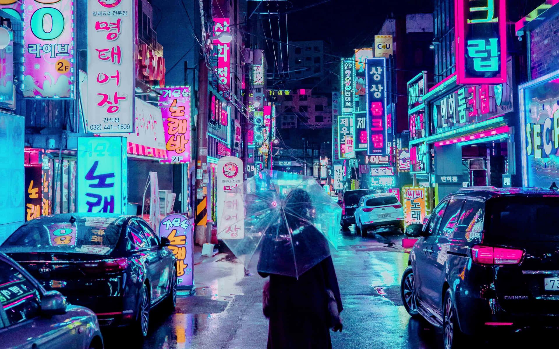 Rome's Eternal City Shimmered With A Coat Of Vibrant Japanese Neon. Background