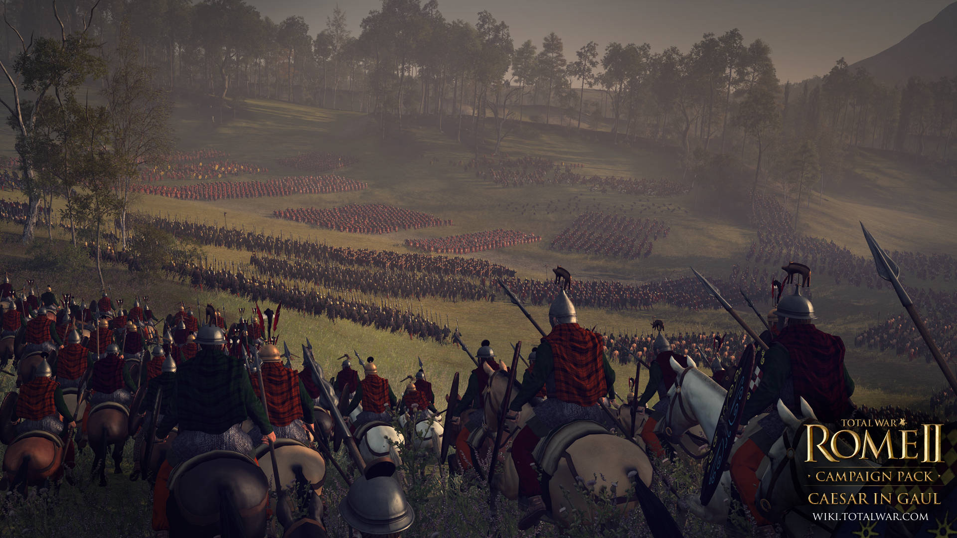 Rome Total War Cavalry On A Hill