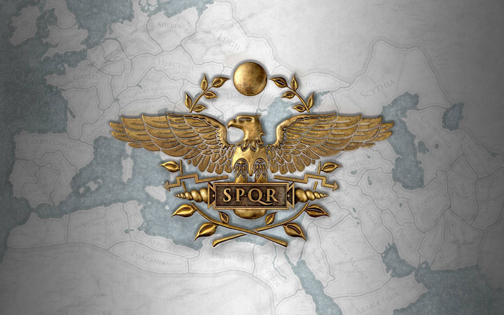 Rome: Total War Golden Spqr Logo