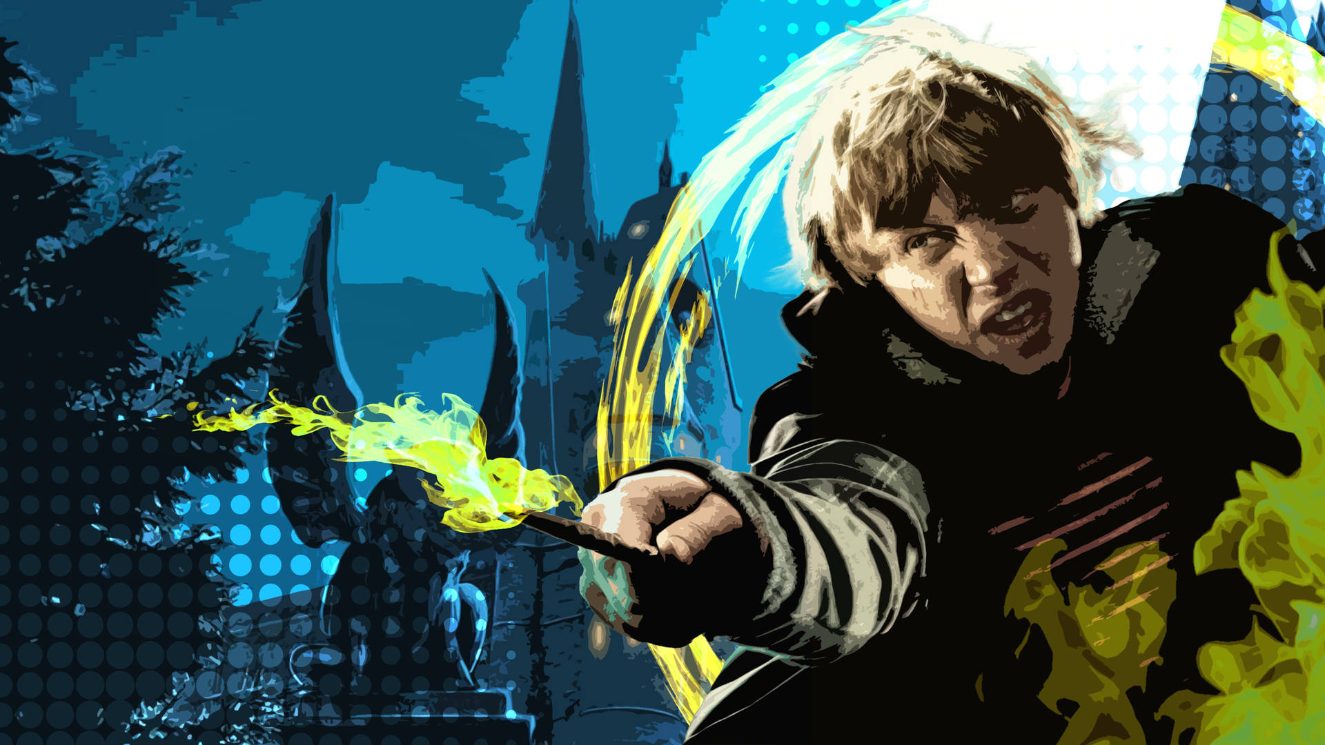 Ron Weasley Hogwarts Aesthetic Background