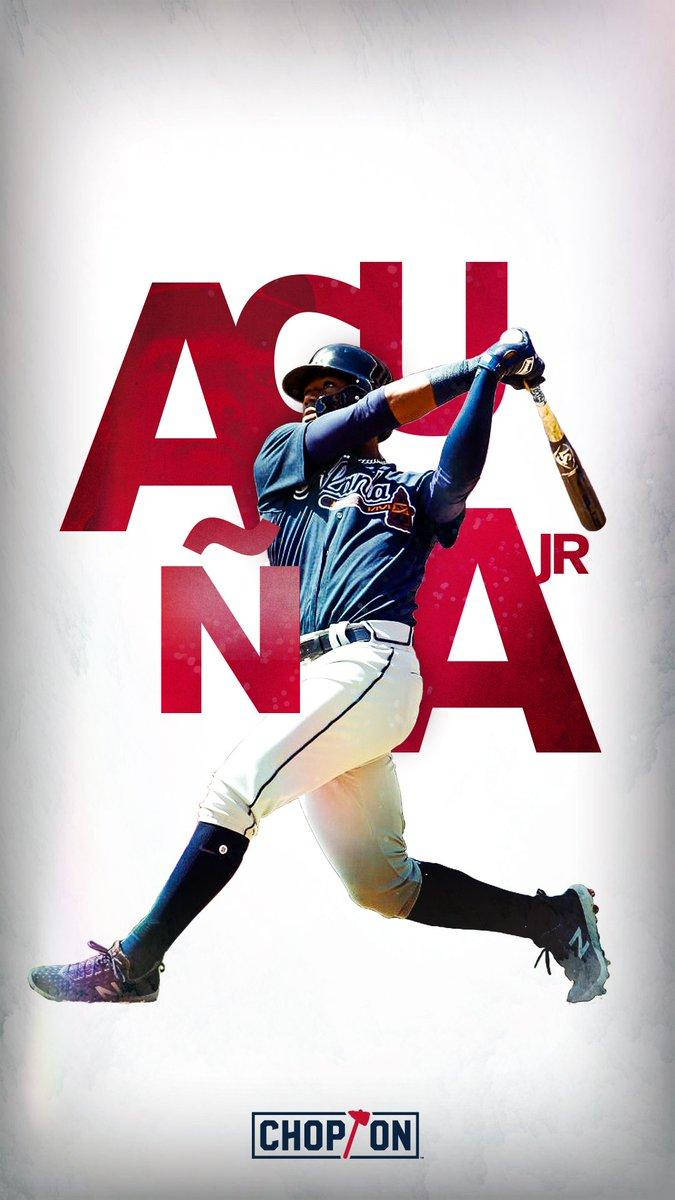 Ronald Acuna Jr. Player Poster Background