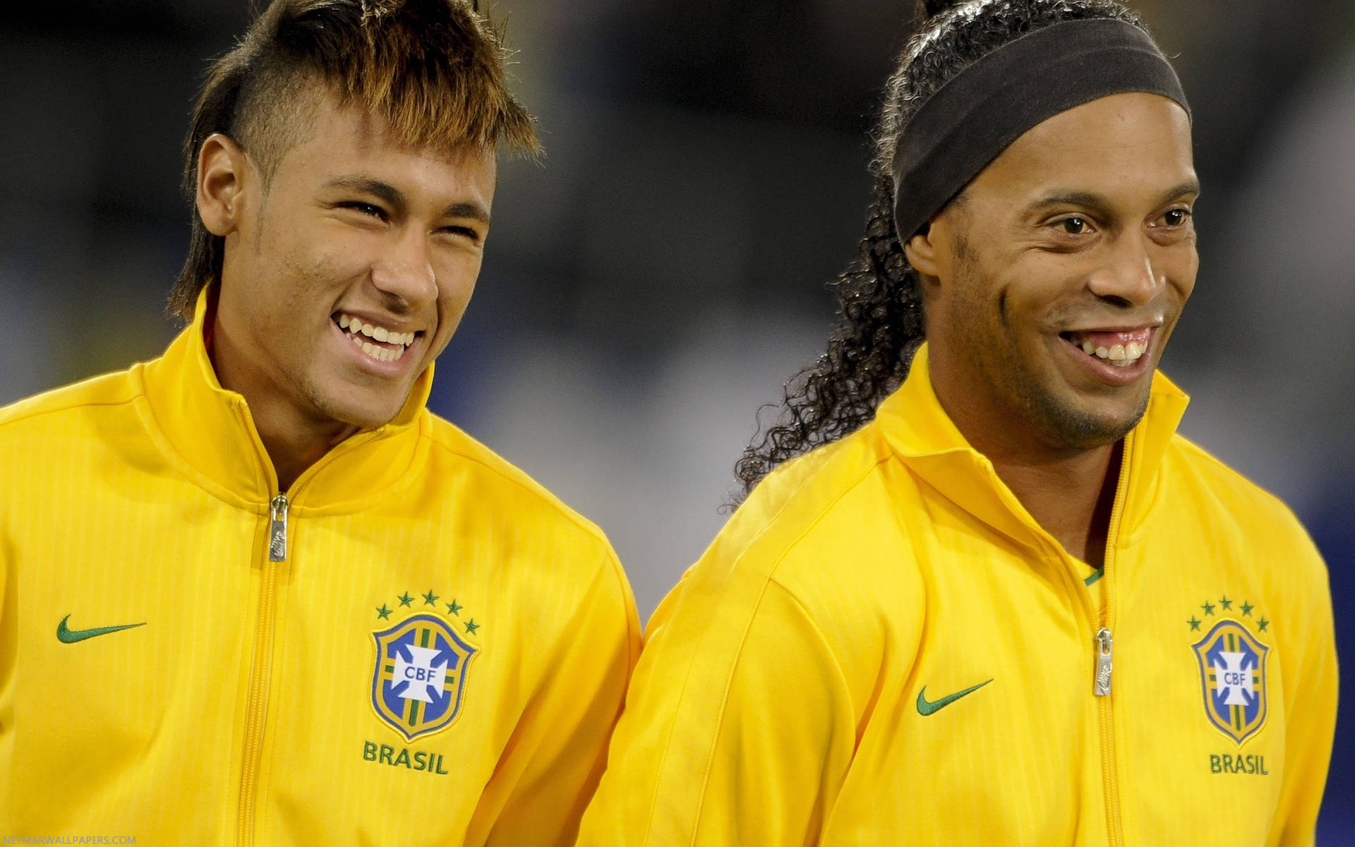 Ronaldinho And Neymar Jr. Background