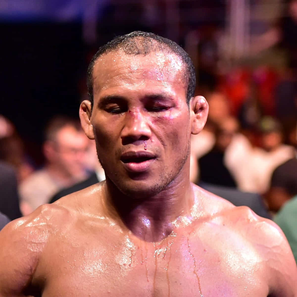 Ronaldo Souza With Black Eye Background