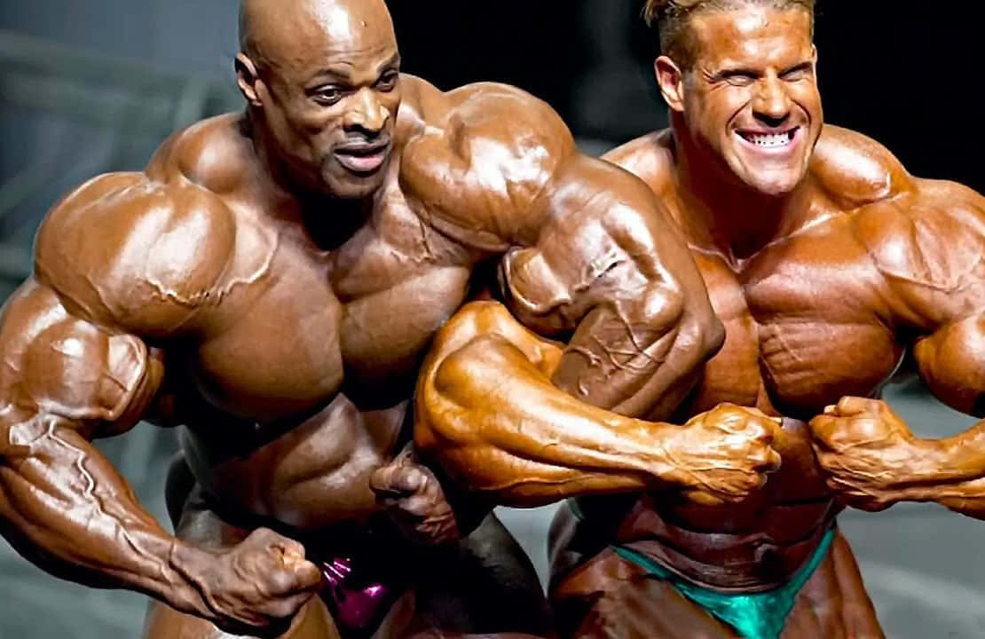 Ronnie Coleman And A Friend Background