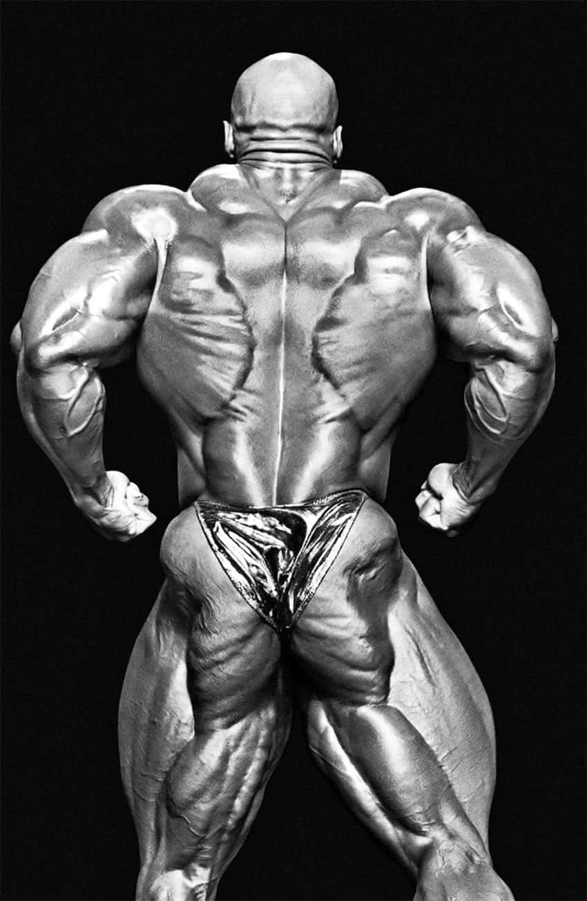 Ronnie Coleman In Whole Back Body Background