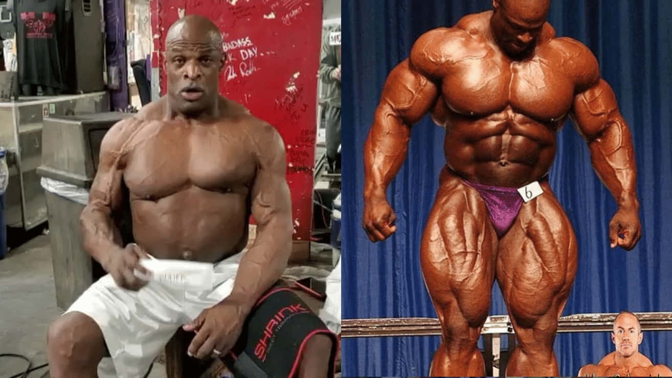 Ronnie Coleman Two Versions Background