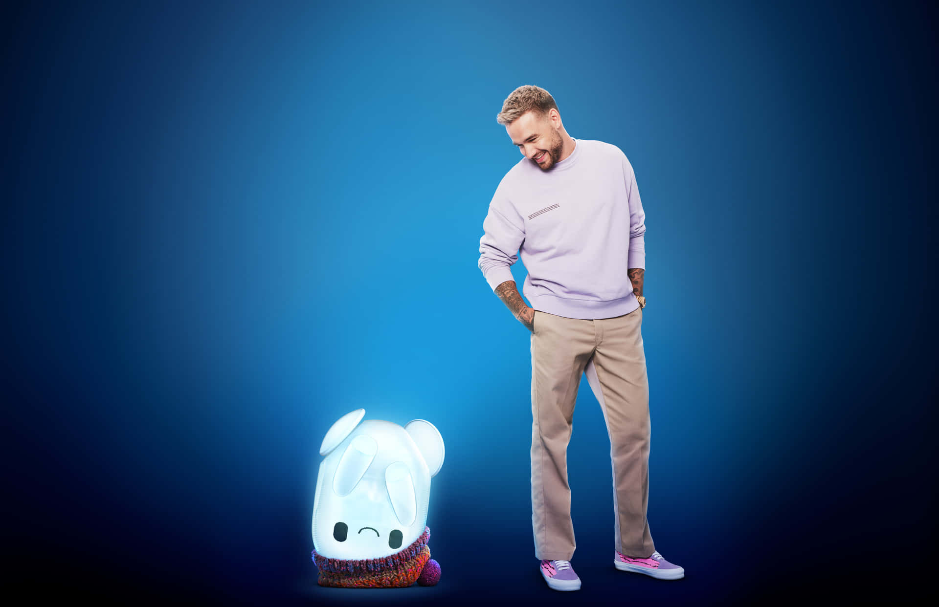 Rons Gone Wrong Adult Looking At Robot