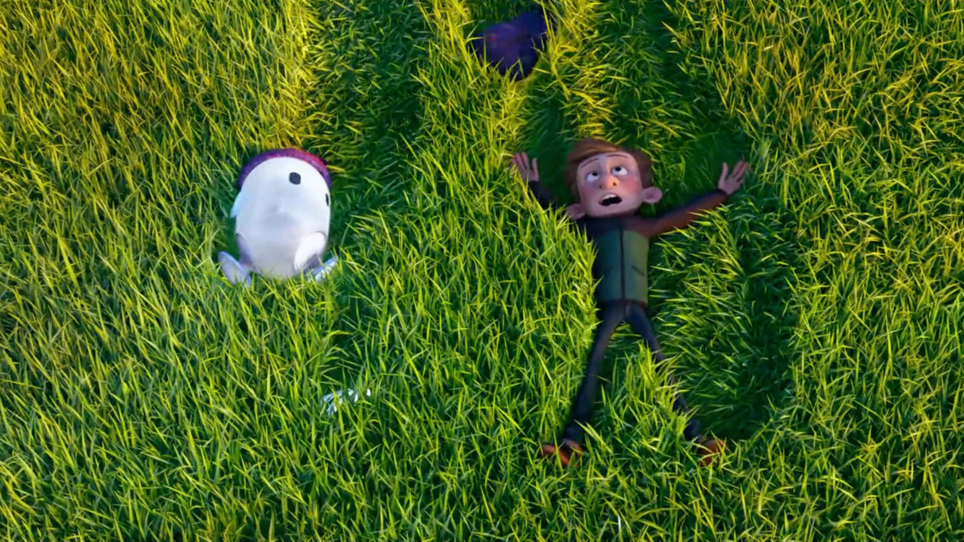 Rons Gone Wrong Grass Markings Background