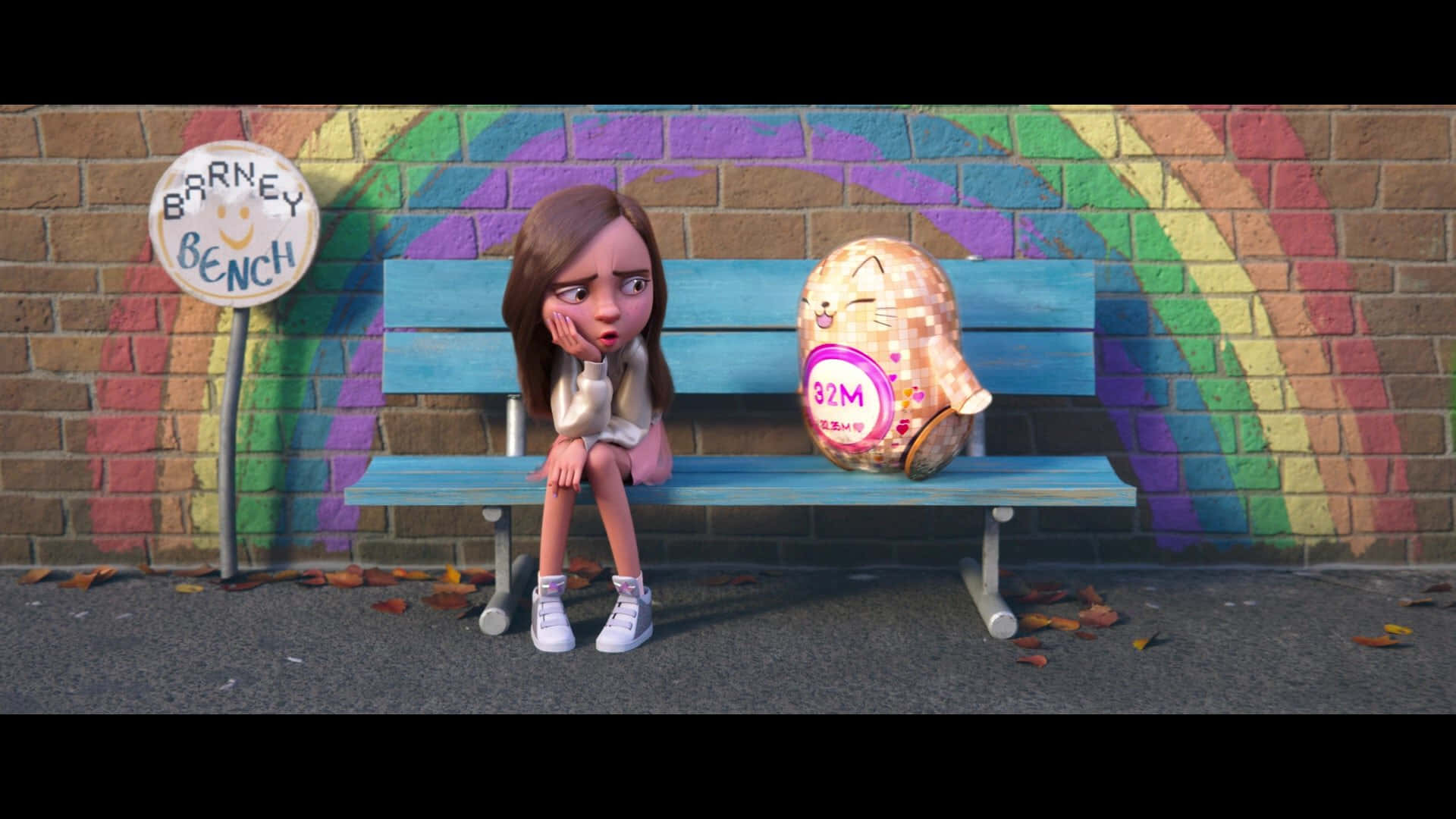 Rons Gone Wrong Rainbow Brick Wall