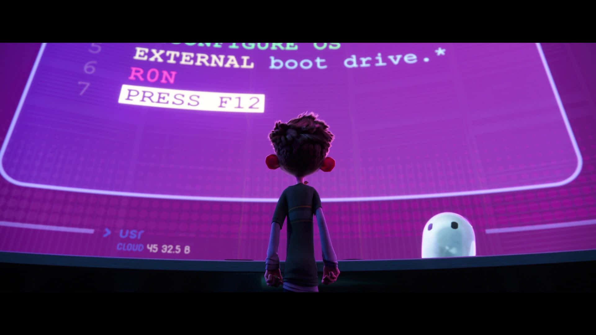 Rons Gone Wrong Violet Computer Screen Background
