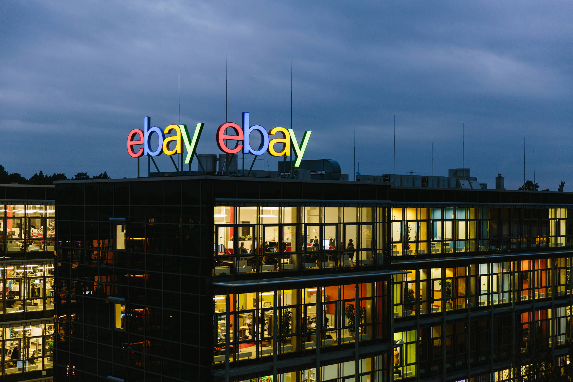 Rooftop Ebay Logos Background