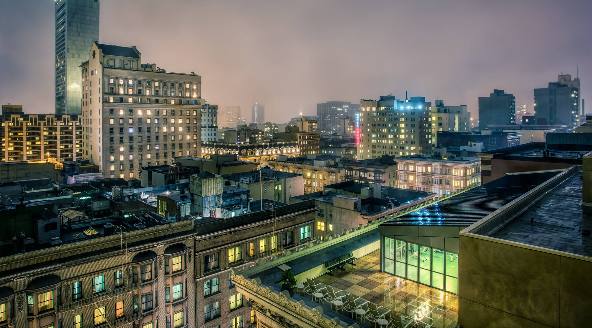 Rooftops San Francisco Photography Background