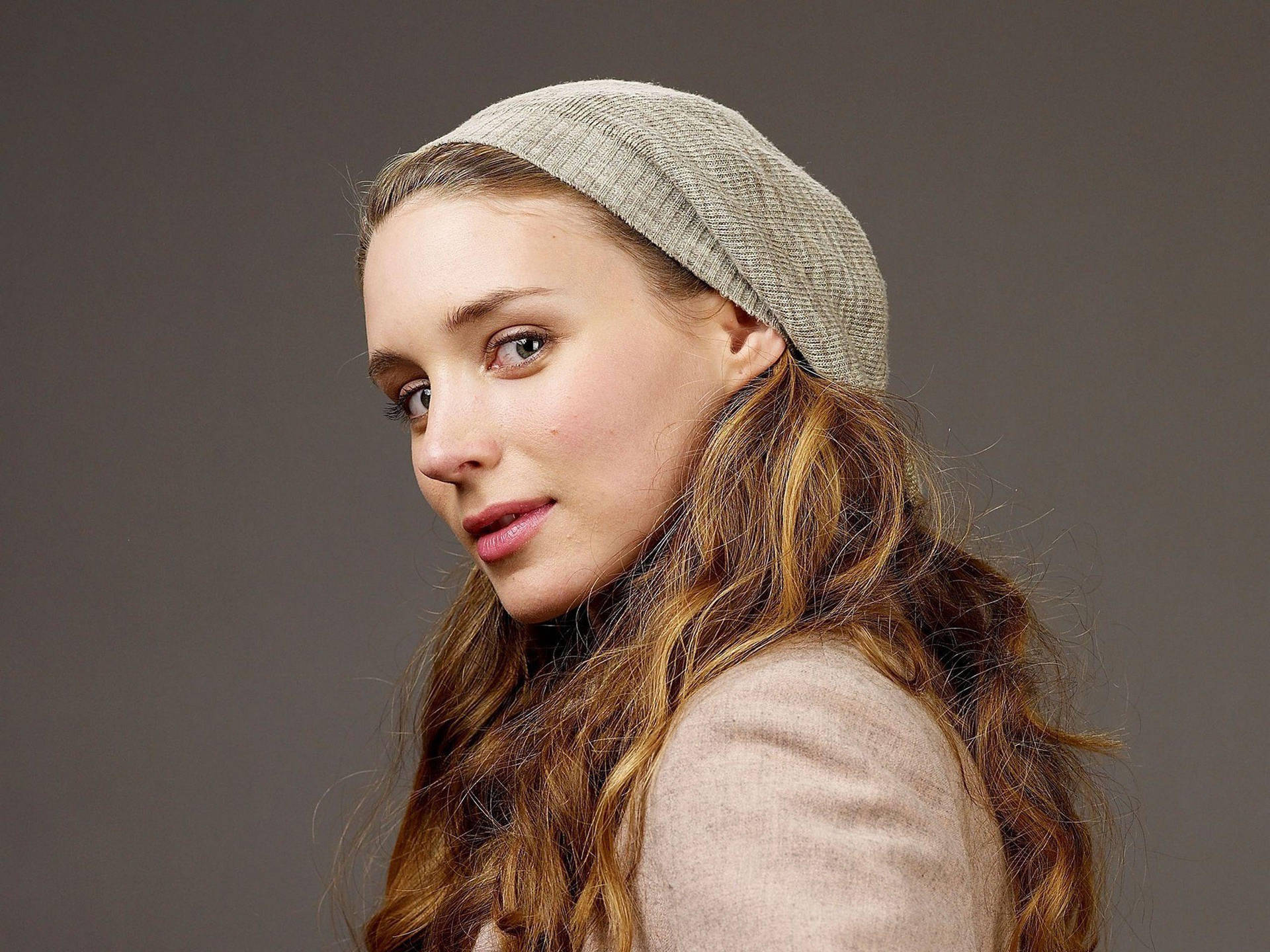 Rooney Mara Long Brown Hair Background