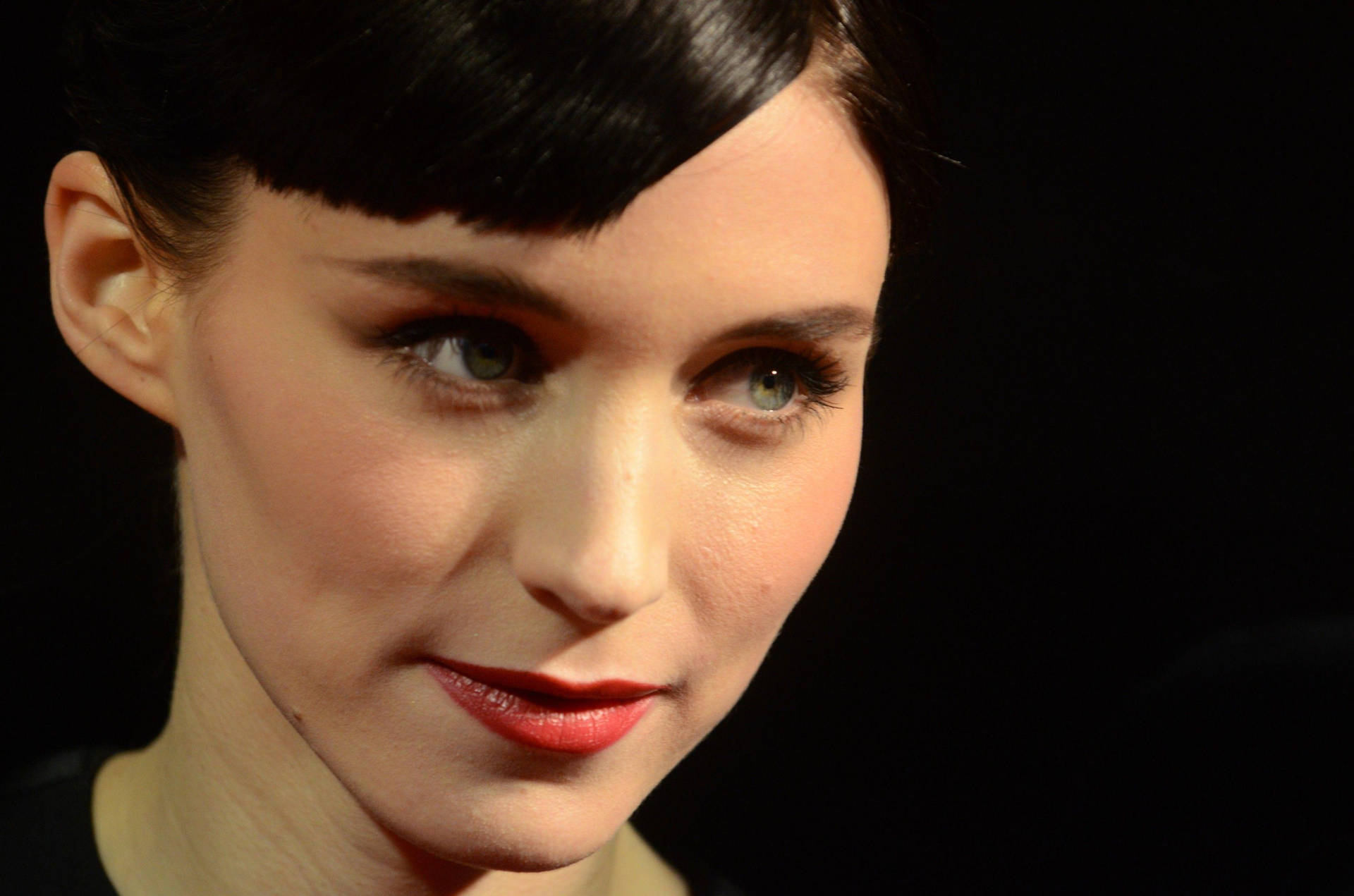 Rooney Mara Mesmerizing Shot Background