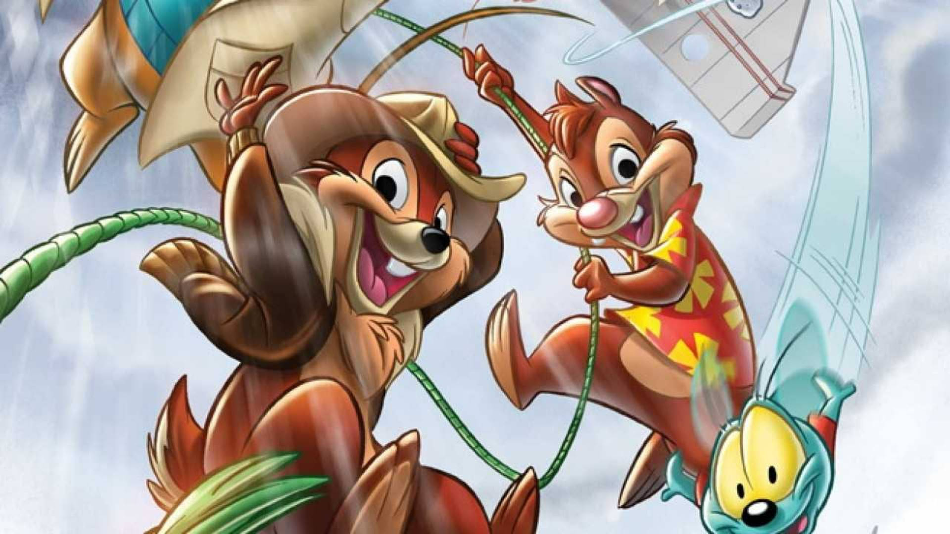 Rope Sliding Chip N Dale Rescue Rangers Background