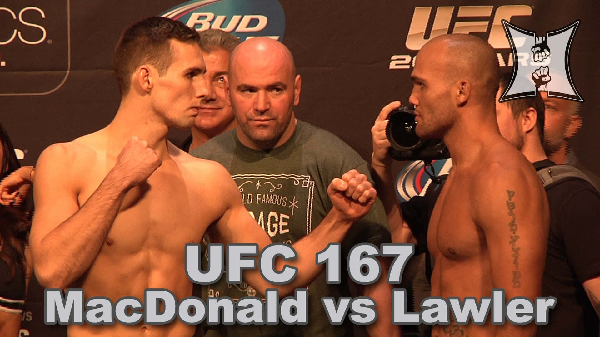 Rory Macdonald And Robbie Lawler Weigh In