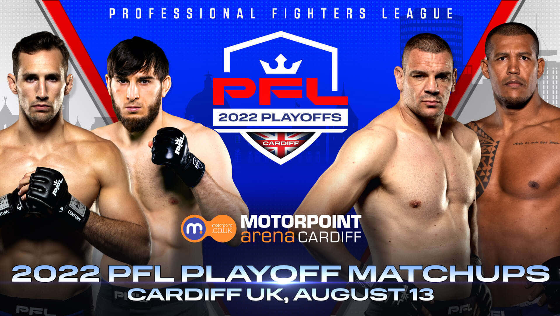 Rory Macdonald In Pfl 2022 Playoffs Background