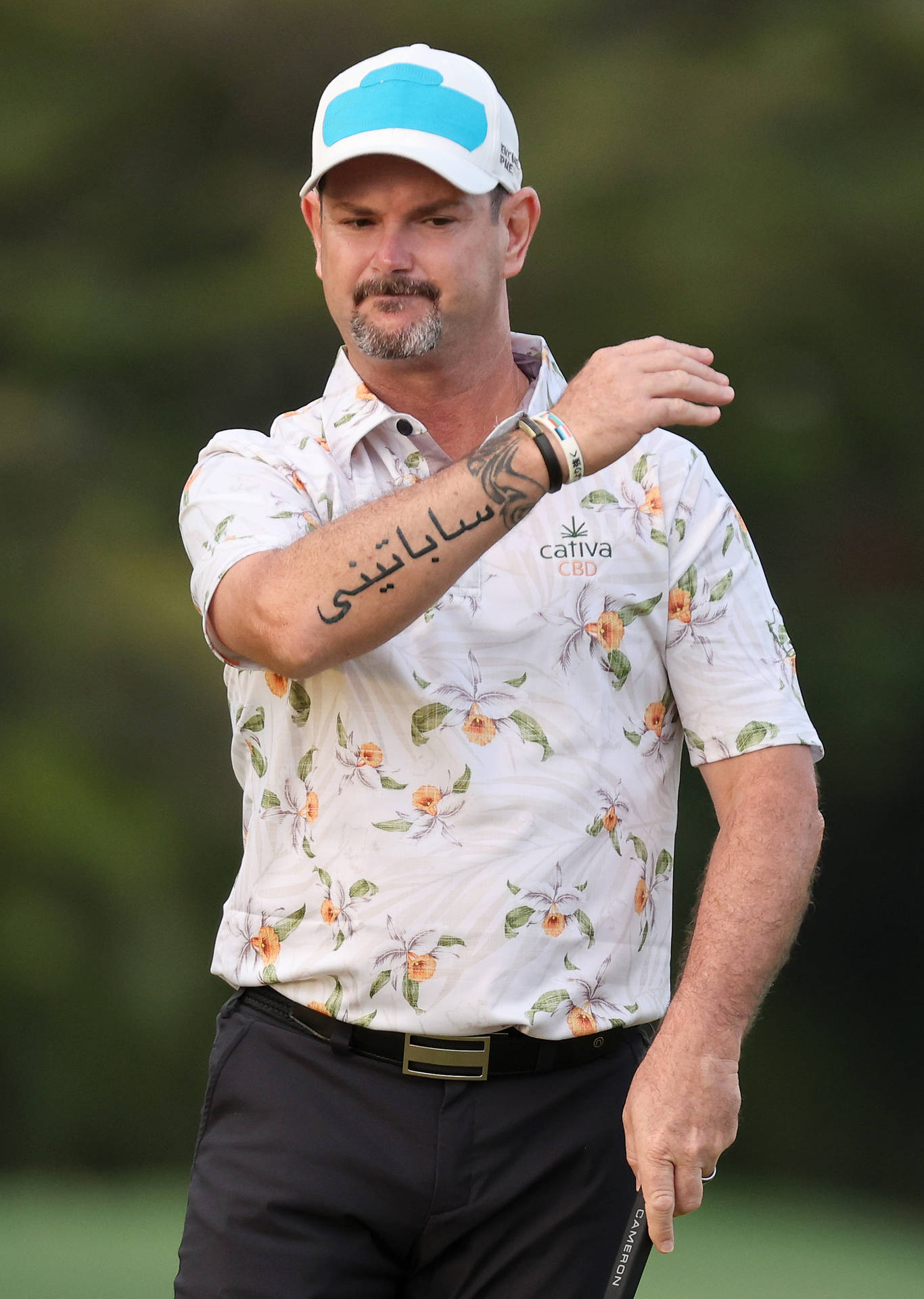 Rory Sabbatini Arabic Tattoo Background