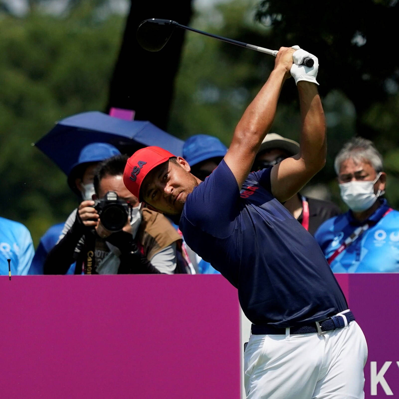 Rory Sabbatini In Action During A Golf Tournament Background