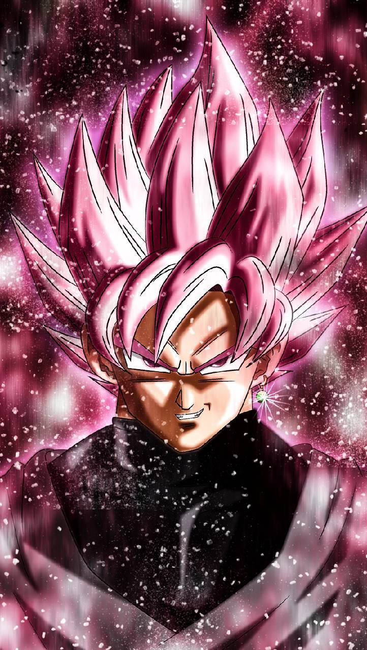 Rose Goku Black Iphone Background