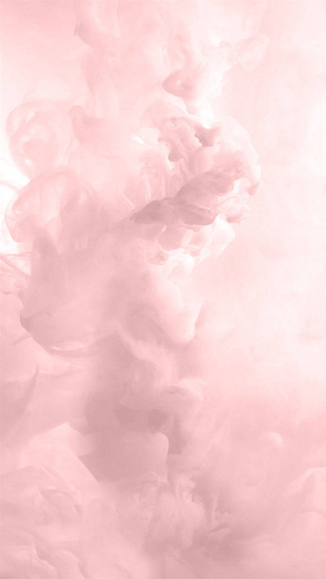 Rose Gold Aesthetic Clouds Background