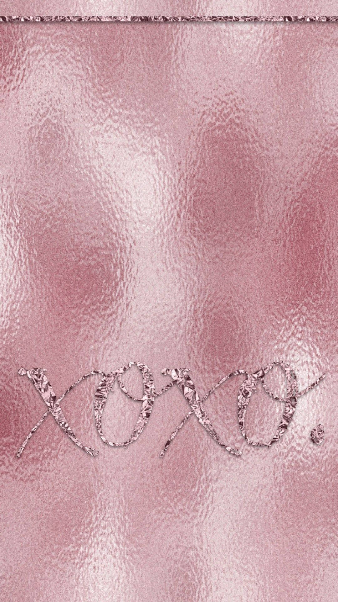 Rose Gold Aesthetic Xoxo Background
