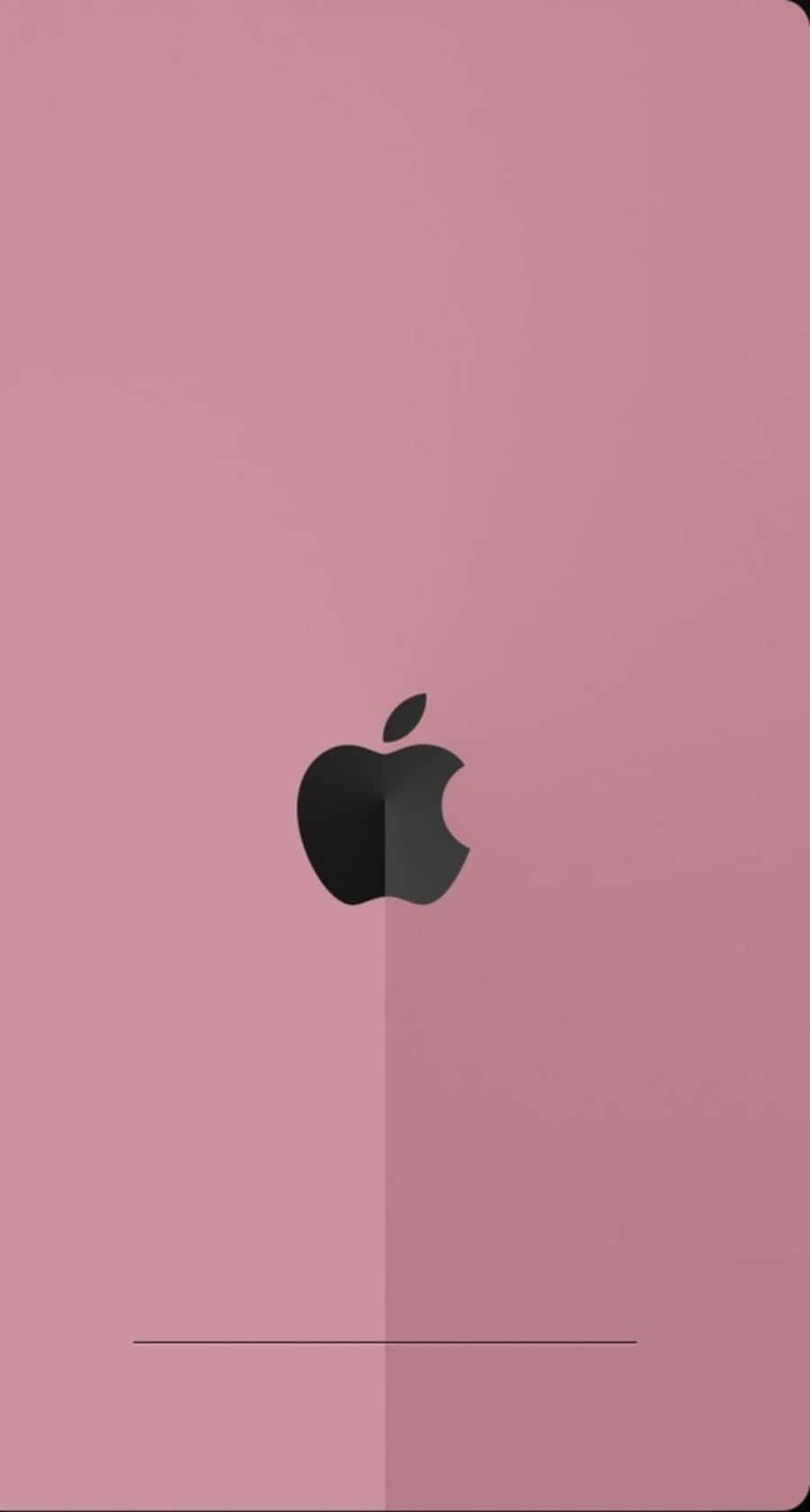 Rose Gold Apple With Black Stripe