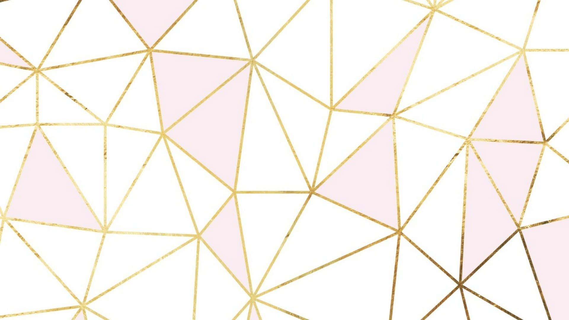 Rose Gold Desktop Mosaic Background