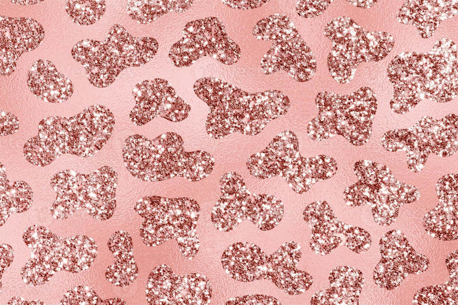 Rose Gold Glitter Hearts Pattern.jpg Background