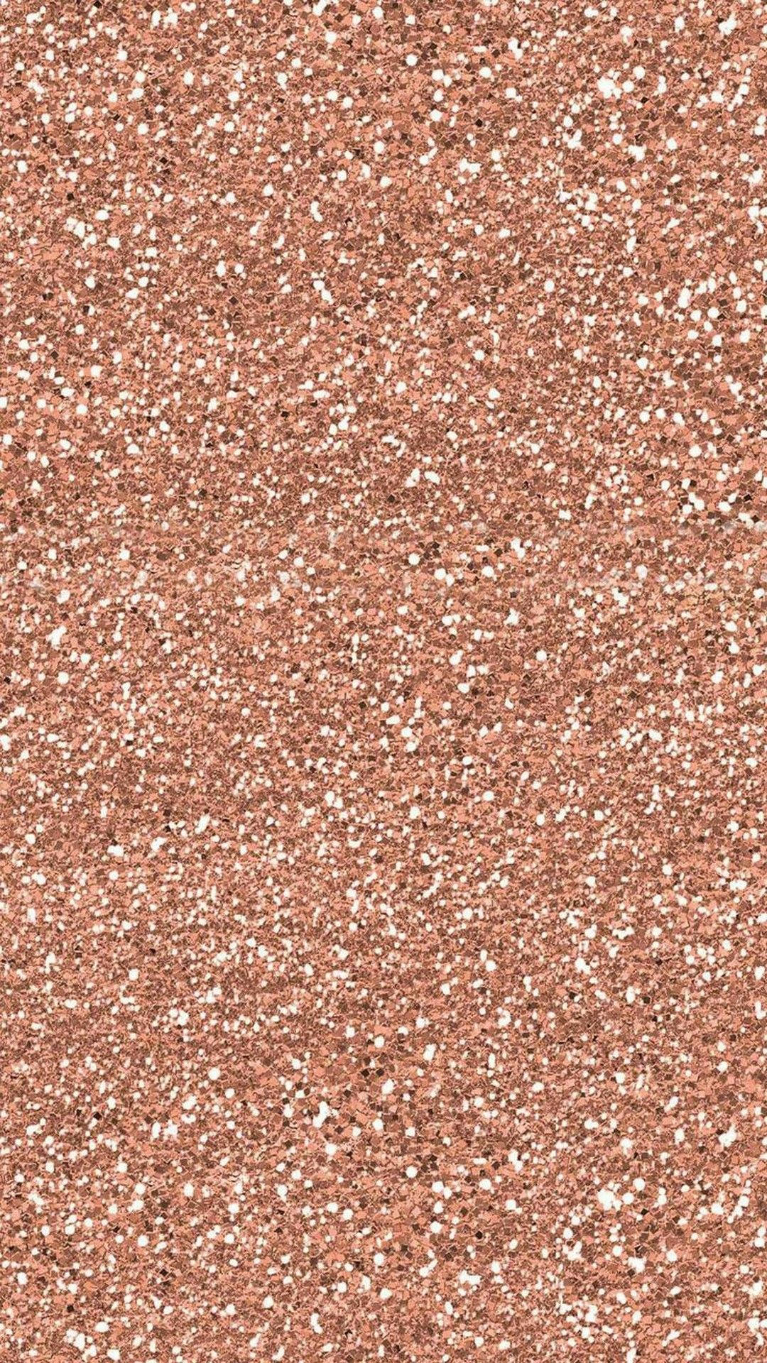 Rose Gold Glitter Sparkle Iphone