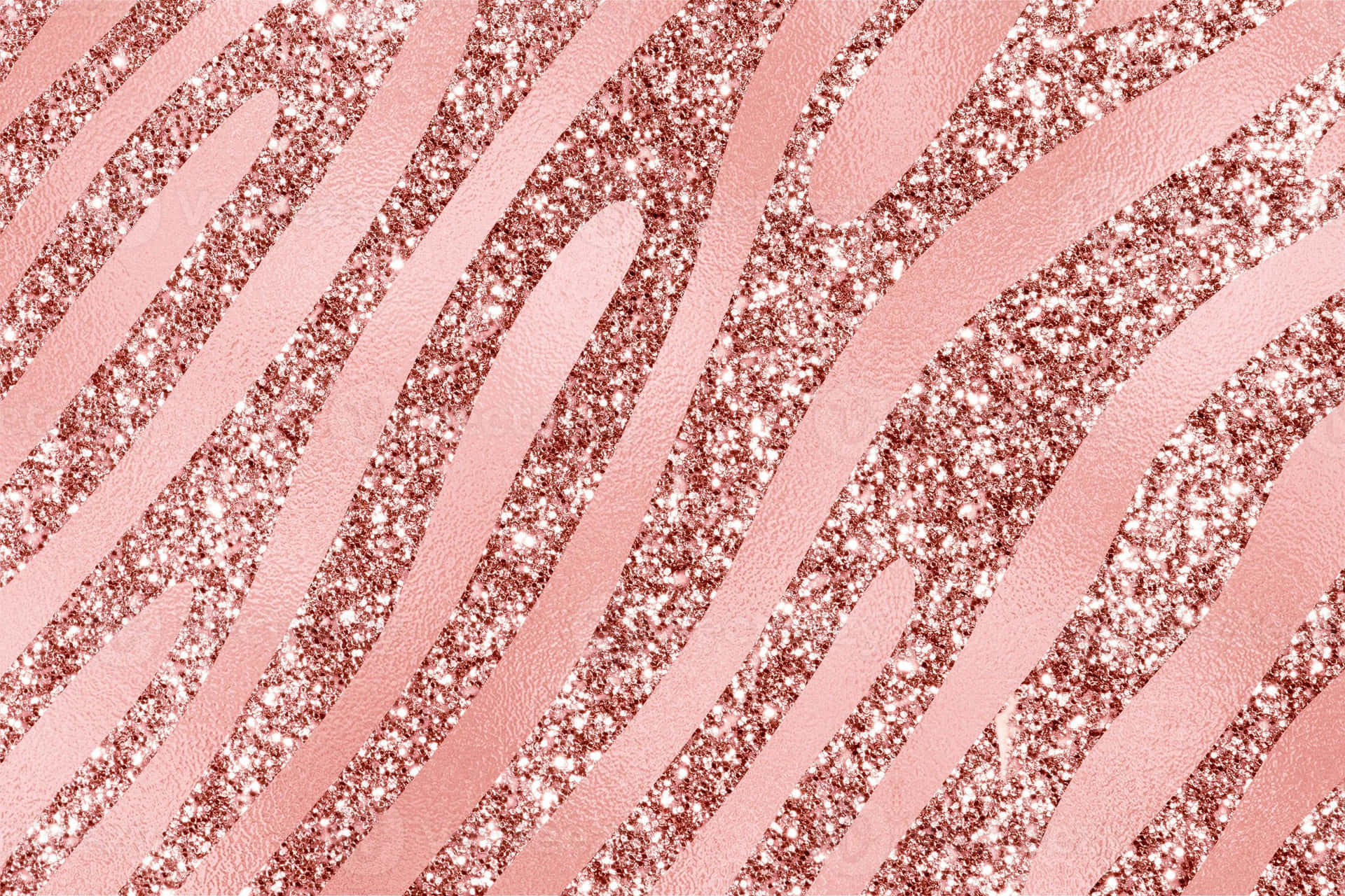 Rose Gold Glitter Stripes Desktop Background.jpg Background