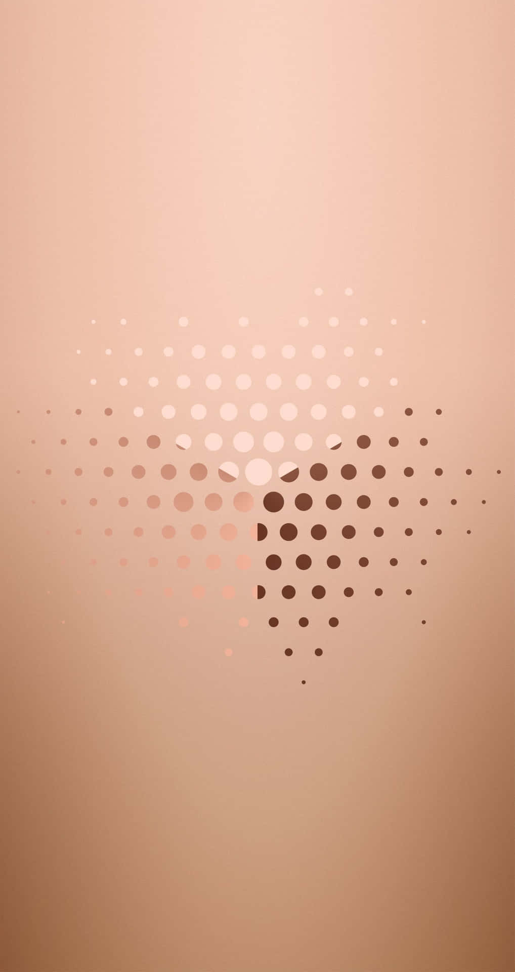 Rose Gold Iphone 5 Glossy Perforation Background