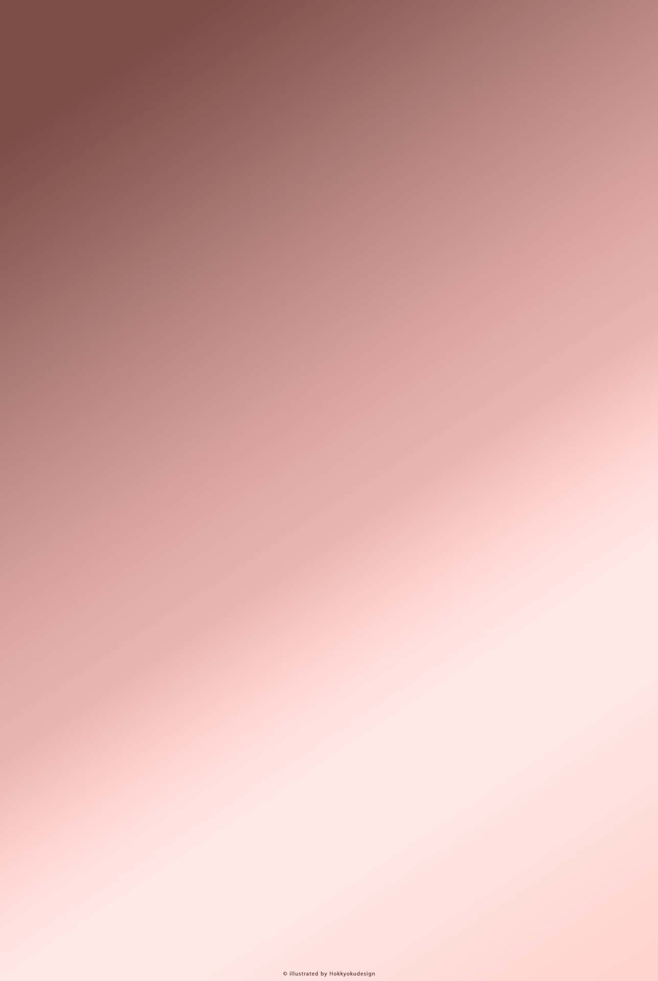 Rose Gold Iphone 5 Hard Gradient Design Background
