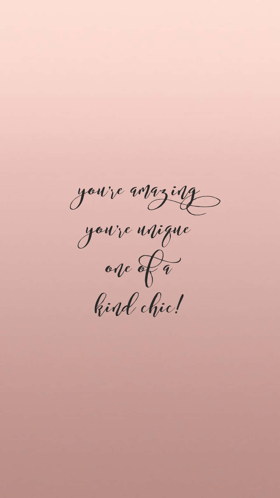 Rose Gold Quotes Amazing Background